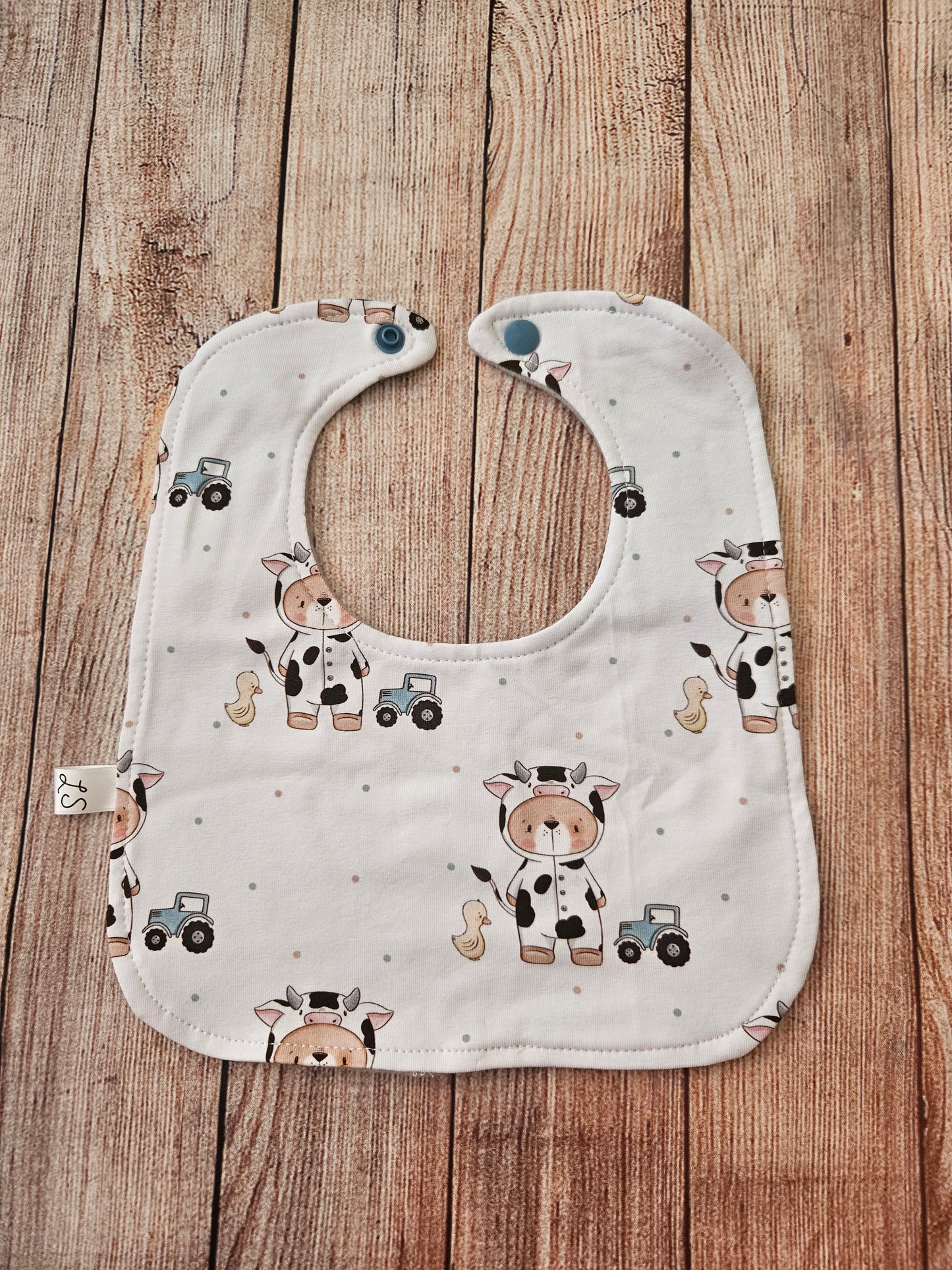 Teddy cow bib