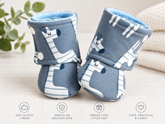 Zebra booties